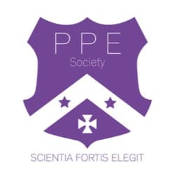 Politics, Philosophy and Economics Society logo