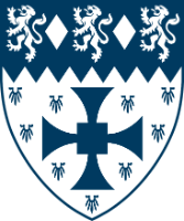 Ustinov College crest